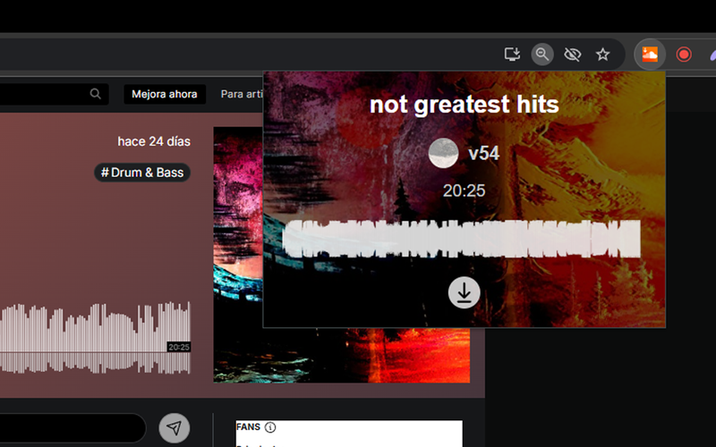 Soundcloud Track Downloader Button
