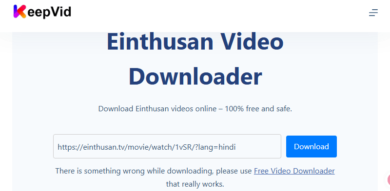 download einthusan videos with keepvid