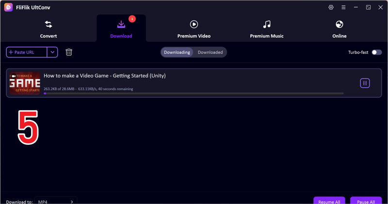 Download Game Tutorial Video from Youtube