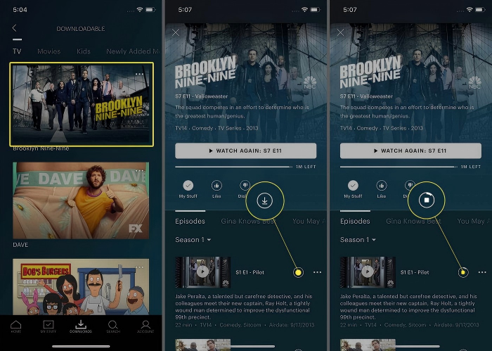 download hulu offline on iphone