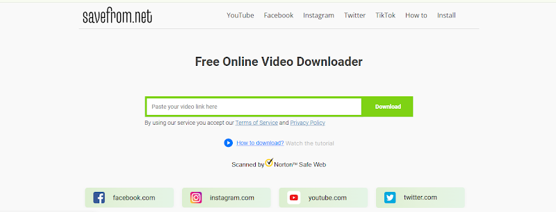 Download Long YouTube Videos with SaveFromNet