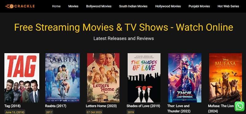 download mp4 movies crackle