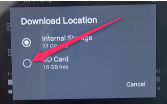 download netflix sdcard