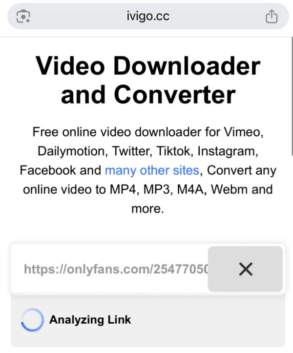 download onlyfans videos with ivigo on iphone