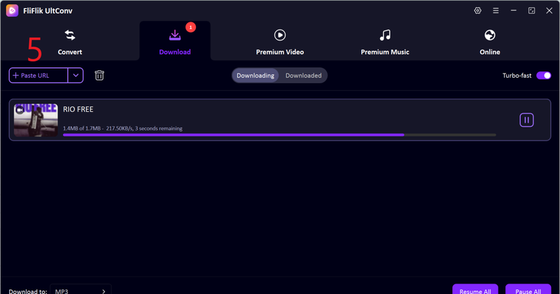 Download Pandora Music with Ultconv
