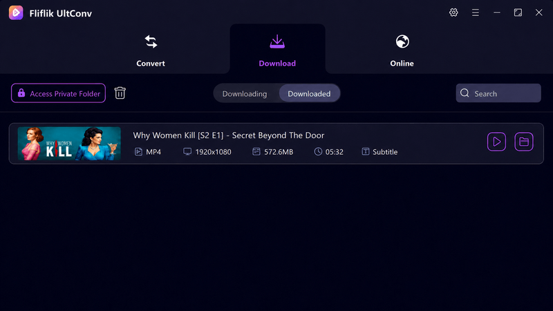 download paramount plus video with ultconv