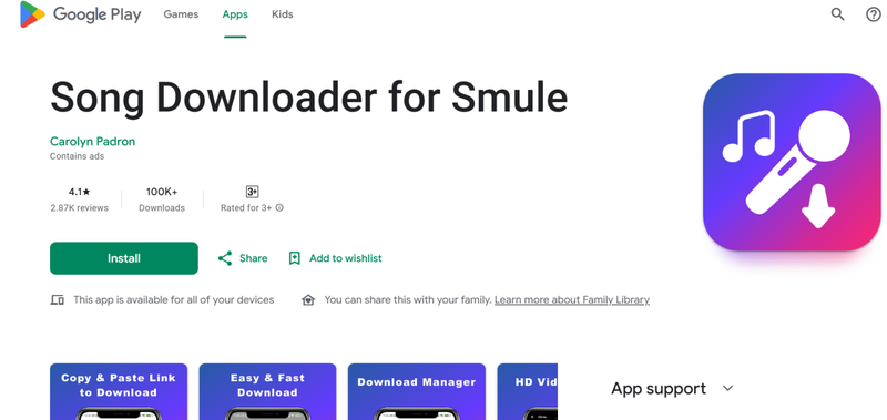 Download Smule to Mp3 on Android