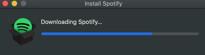 Download Spotify on Macbook