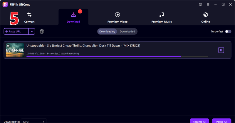 Download Youtube Mp3 with Album Art Ultconv