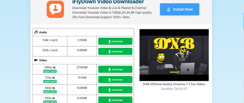 Download Youtube Video Yt1d