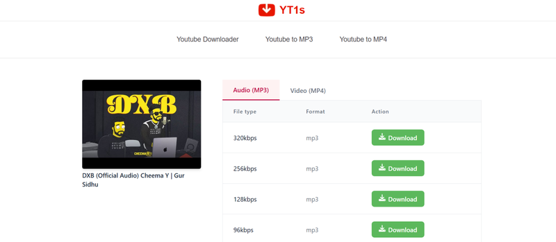 Download Youtube Video Yt1s