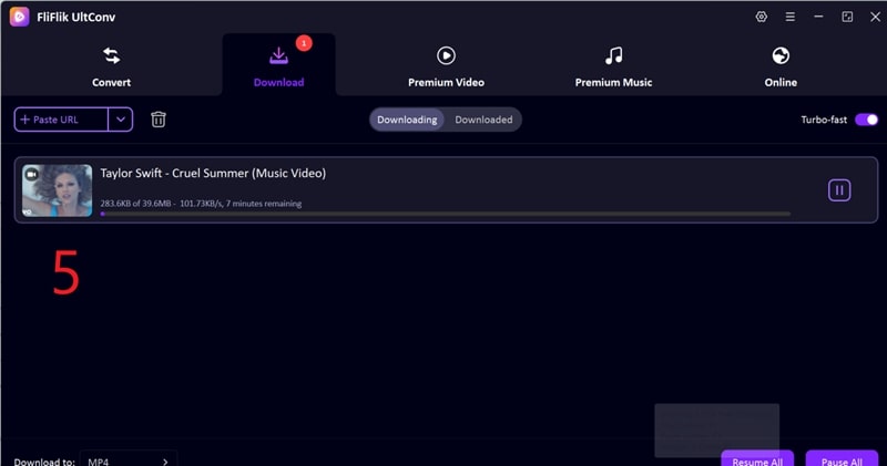 download youtube videos with ultconv video conveter offline
