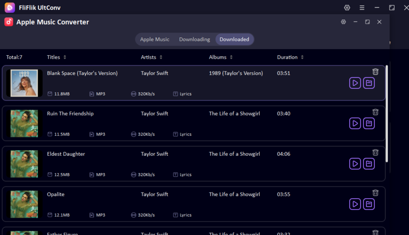 Ultconv Apple Music Downloading