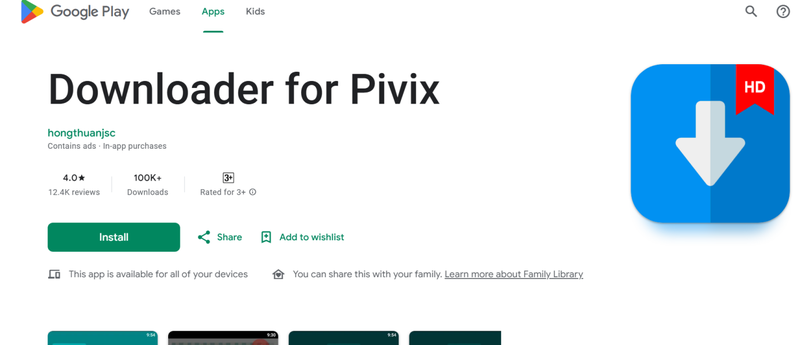 Downloader for Pixiv Android App