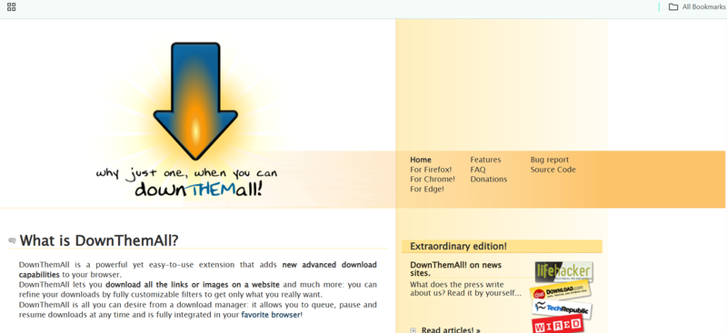 Downthemall Overview