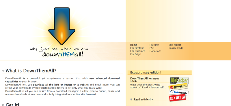 Downthemall Firefox Downloader