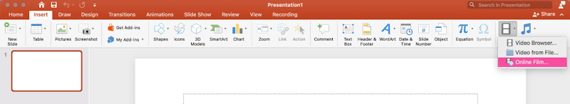 Embed a YouTube video in PowerPoint
