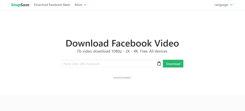 Facebook Reels Downloader Snapsave
