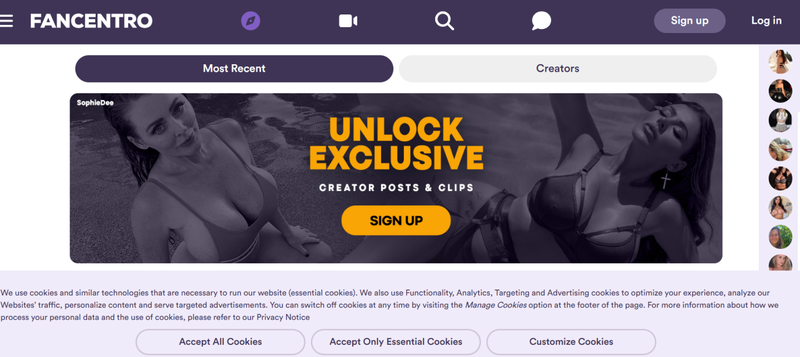 Fancentro Onlyfans 대안