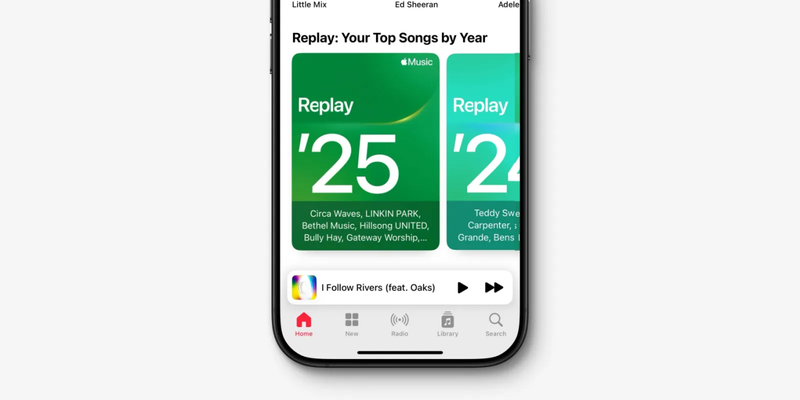Find Apple Music Replay