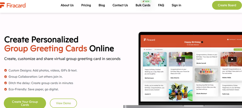 Firacard Video Ecard Creator