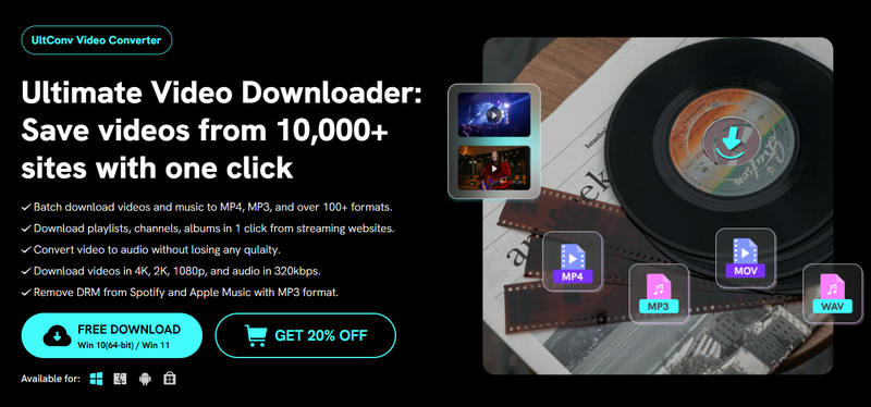 Fliflik Ultconv Video Downloader