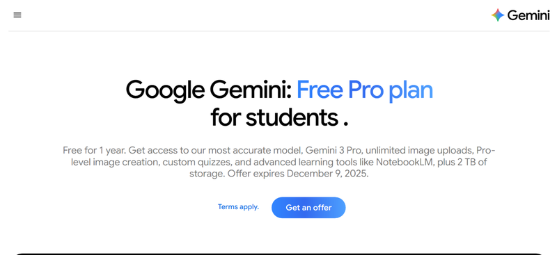 Gemini 3 Student Discount Overview