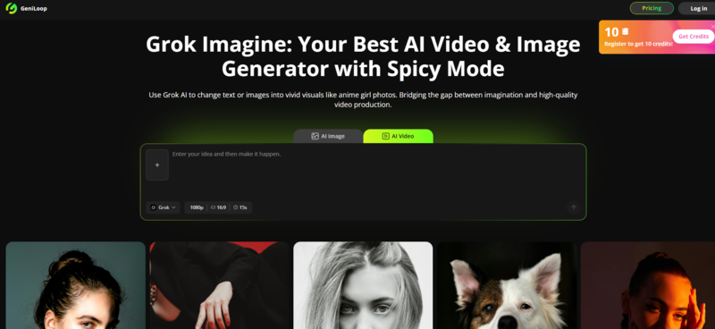 Ultconv GeniLoop Grok Spicy Mode