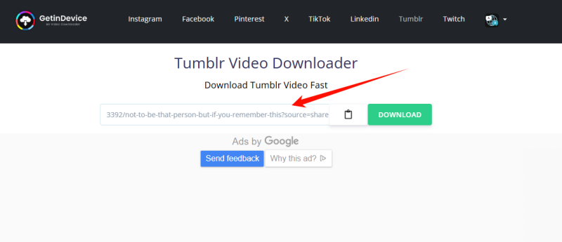 getindevice download tumblr