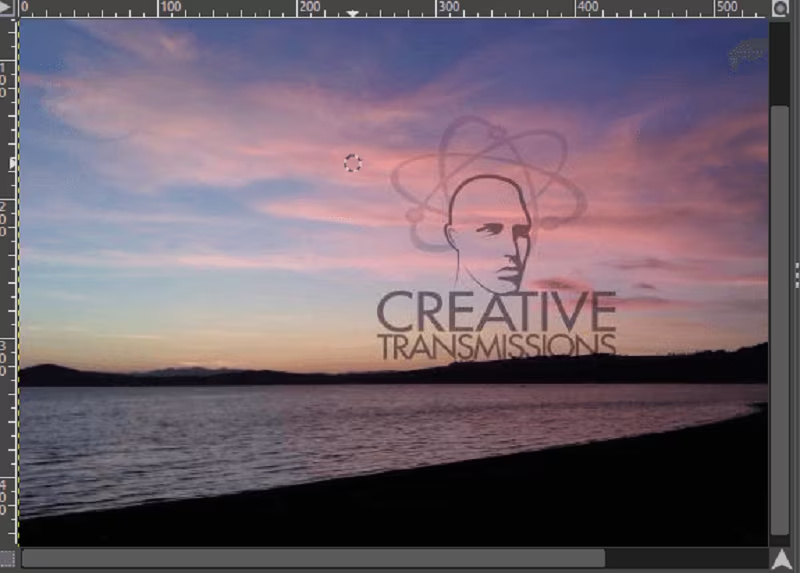 gimp watermark remover