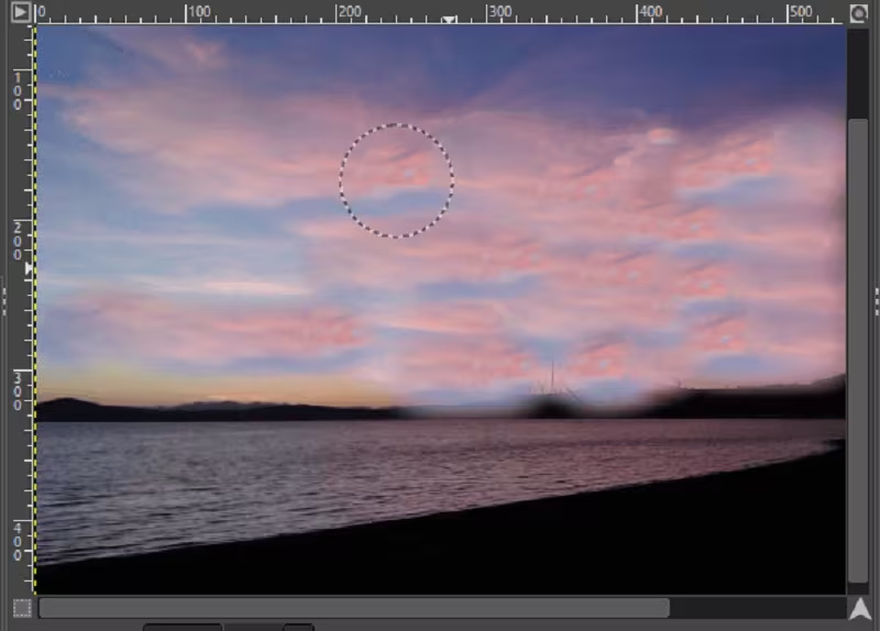 remove watermark gimp