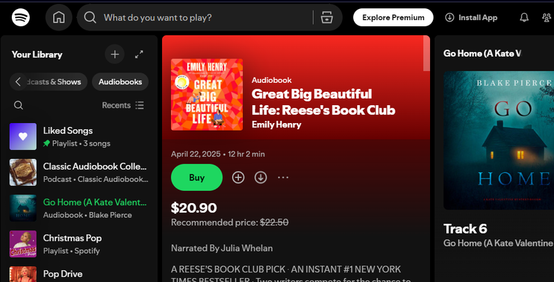 Great Big Beautiful Life Audiobook