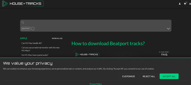 House of Tracks Beatport Downloader