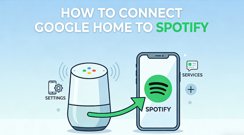 How to Connect Spotify to Google Home