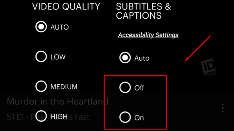 hulu subtitle settings