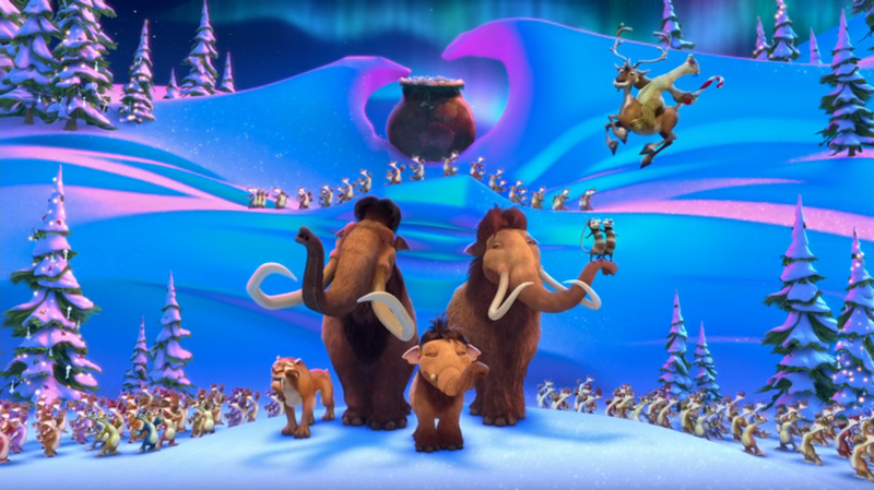 Disney Plus Ice Age a Mammoth Christmas