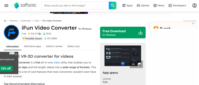 Ifun Video Converter