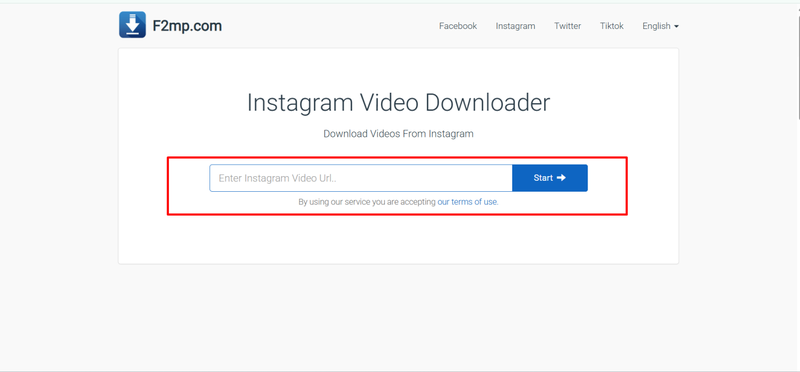 Instagram to Mp3 F2mp