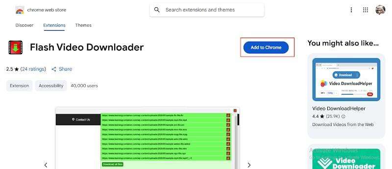 Install Chrome Download Extension