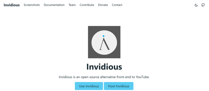 Invidious Privacy Focused Youtube Frontend Website