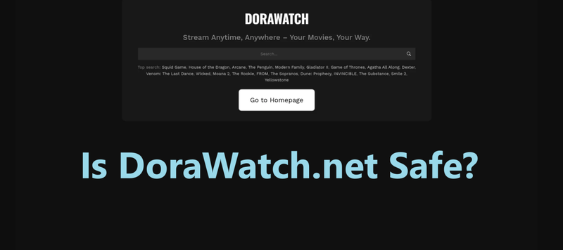 Is Dorawatch Net Safe