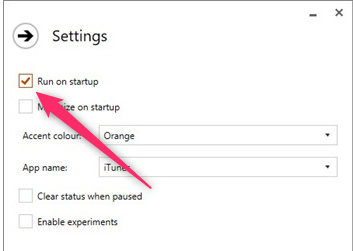 itunesrichpresence settings