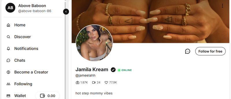 Jamila Fanvue Ai Model