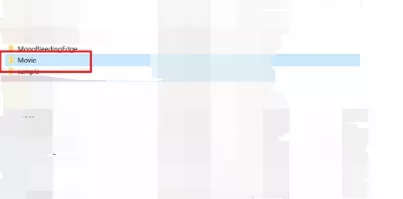 Find the Processed Video in the Movie Folder