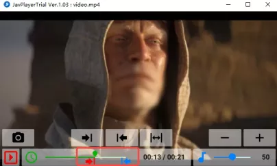 Select Mosaic Blurred Areas on the Video