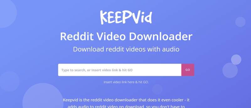Keepv Id Reddit Downloader Page