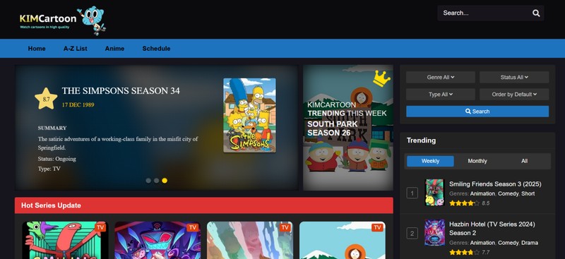 Kimcartoon Overview