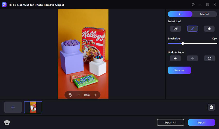 kleanout for photo remove object