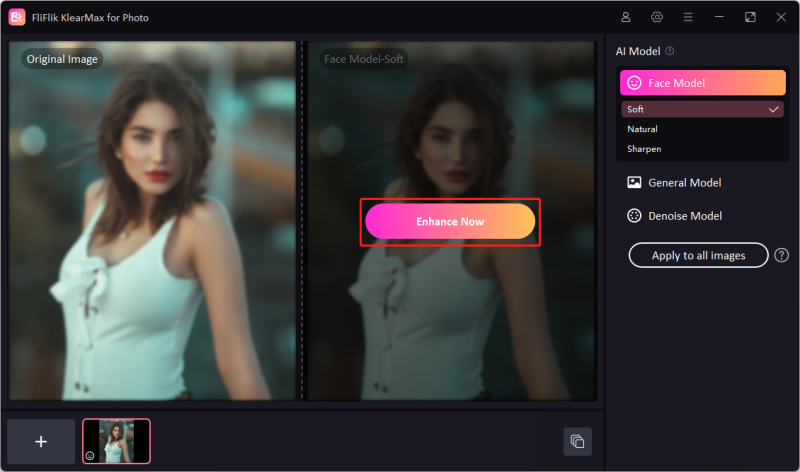 Enhance the Photo with KlearMax for Photo