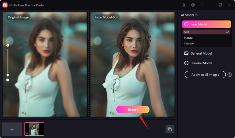 Export the Enahnced Images